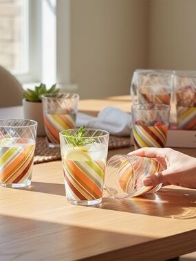 Missoni for Target 20th Anniversary Embossed Highball Tumblers - 4 Pack - 22 oz
